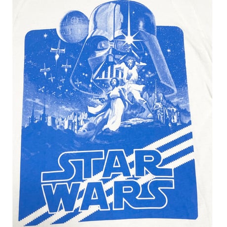 adidas × Star Wars コラボプリントTシャツ ホワイト Mサイズ