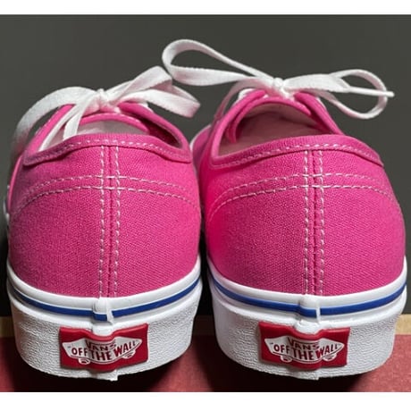 箱付き VANS AUTHENTIC スニーカー ピンク US6.5/24.5cm