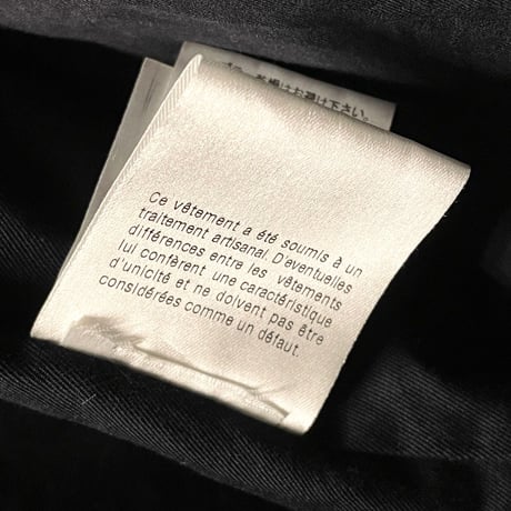 MADE IN ITALY製 GUCCI ベルベットPコート ブラック 48サイズ