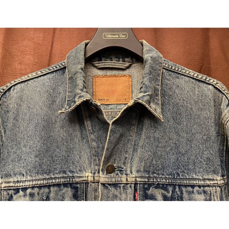 Levi's 70503-02 90's ユーロリーバイスデニムジャケット ライトインディゴ Sサイズ