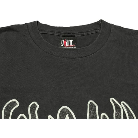 MADE IN USA製 AERO SMITH アーティストTシャツ giantボディ ブラック Mサイズ