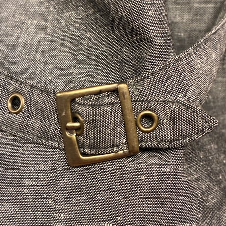 MADE IN UK製 90s Harris Tweed 切り替えウール ジレベスト マルチカラー Mサイズ