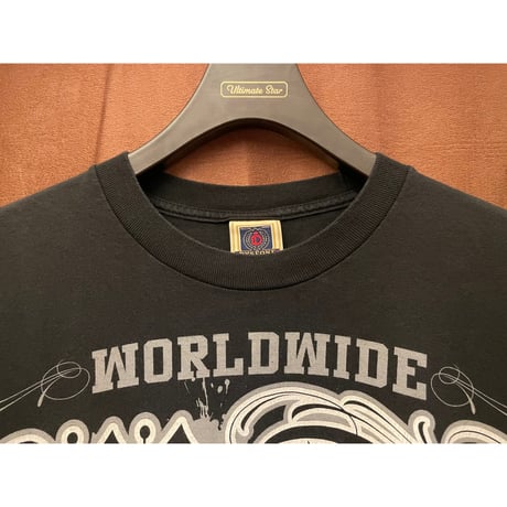 MADE IN USA製 DYSE ONE CLOTHING CO. プリントTシャツ ブラック XLサイズ