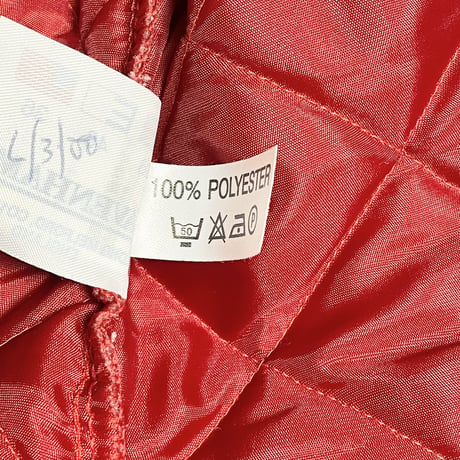 ▲訳あり商品▲ MADE IN ENGLAND製 LAVENHAM キルティングジャケット レッド 36/48サイズ