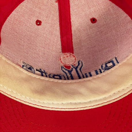 レア タグ付き 80~90s NBA Washington Bullets OTTOボディ ヴィンテージスナップバックキャップ レッド