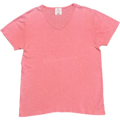 BEAUTY & YOUTH UNITED ARROWS PRE-SHRUNK Vネック半袖Tシャツ ピンク Lサイズ