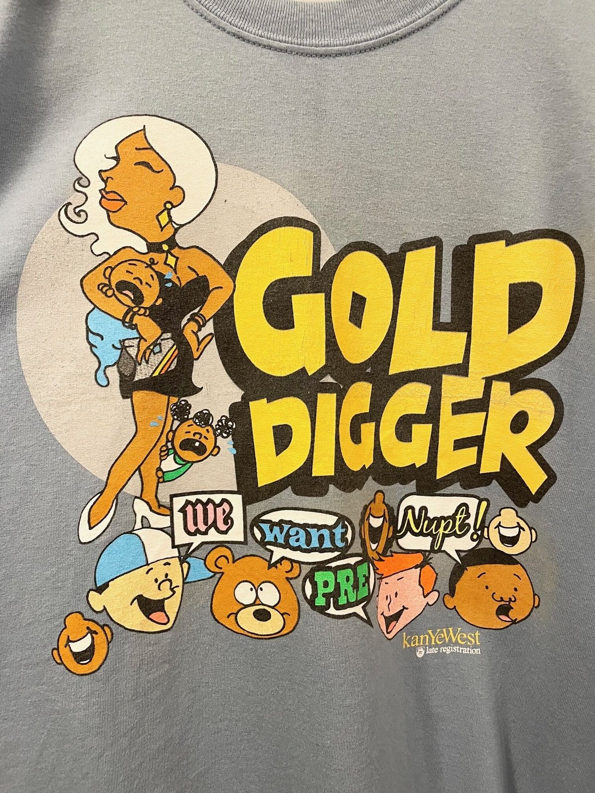 激レア KanYeWest 2005 late registration「GOLD DIGGE 