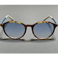展示品渡し ★新品★ MADE IN ITALY製 SARAGHINA MELINA 231-AN5 サングラス べっ甲色 ブルーレンズ