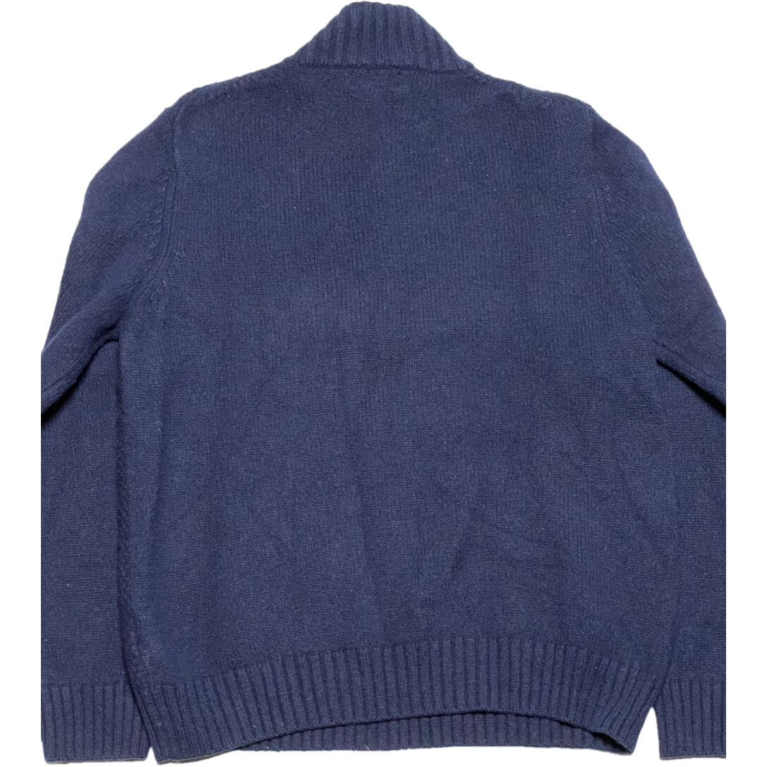 BROOKS BROTHERS 346 ハーフジップラムウールセーター ネイビー BROOKS BROTHERS 346 ハーフジップラムウールセーター ネイビー