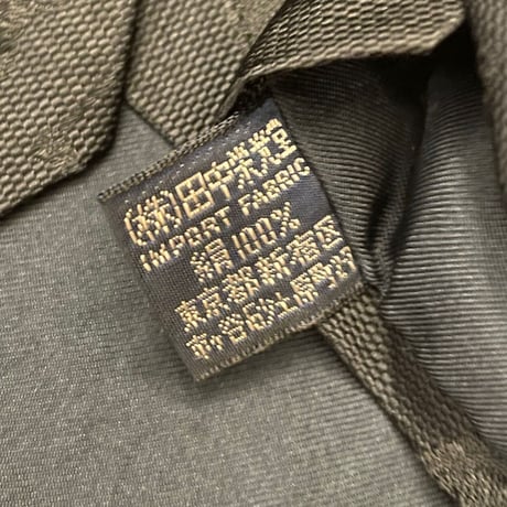 Ralph Lauren 90s ハンドメイドシルクネクタイ ブラック