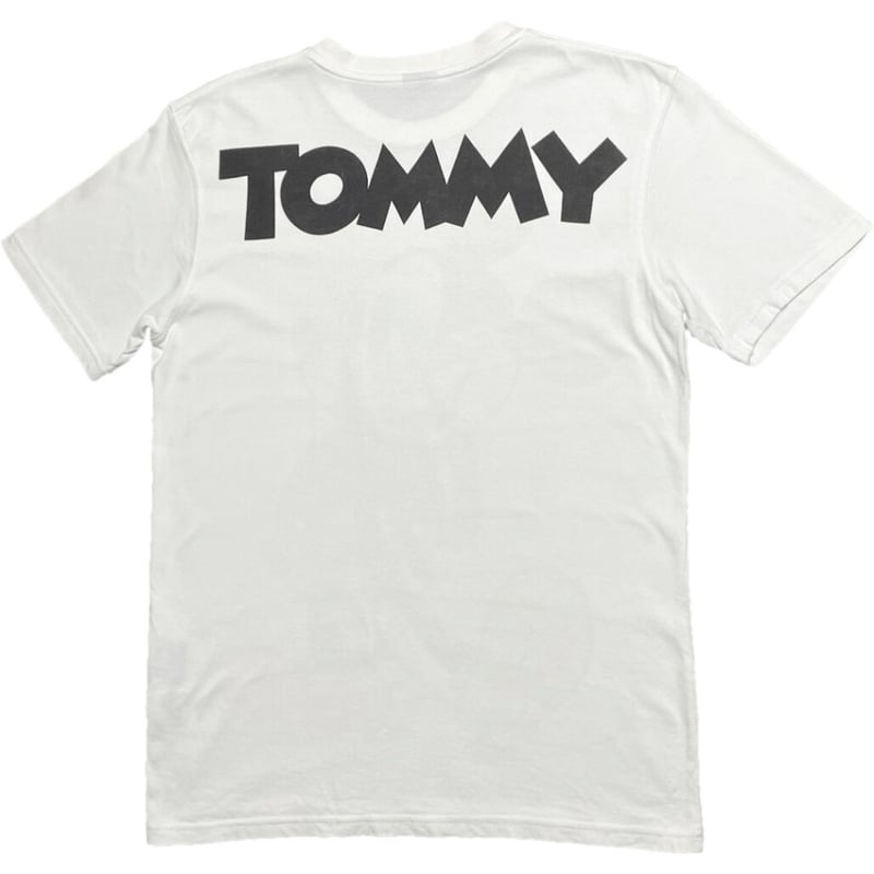 TOMMY HILFIGER × Disney Mickey コラボレーションTシャツ ホワイ...