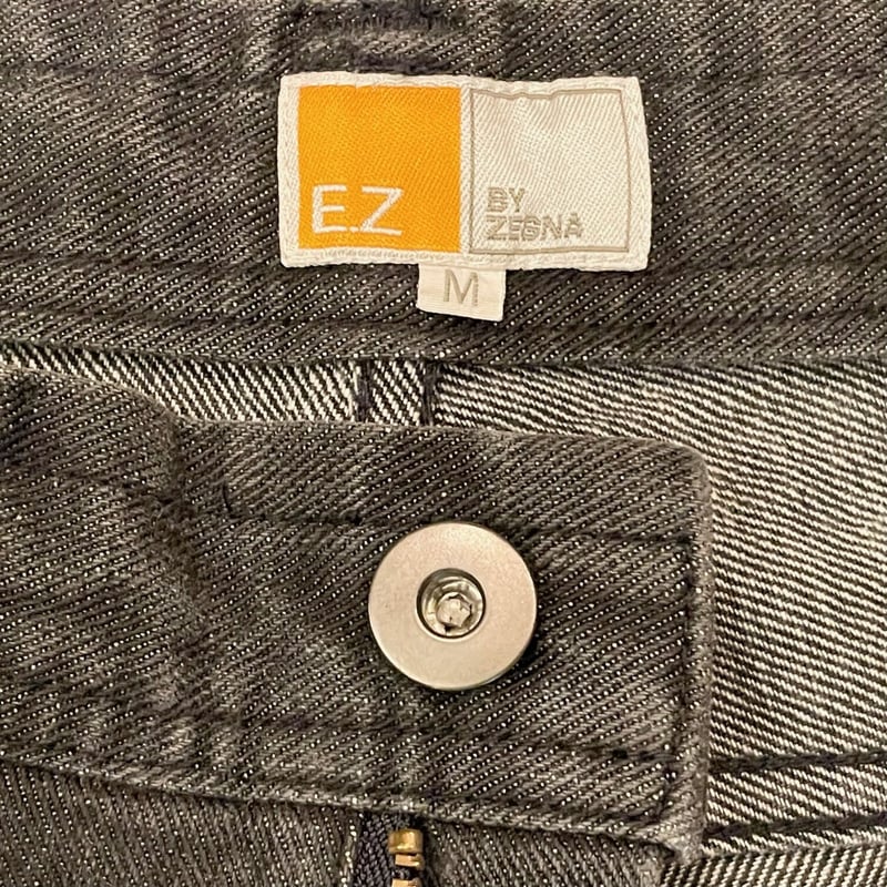【値下げ】【新品未使用】ZEGNA ブラックデニム　プリーツ　トラウザーズ 2025年最新】Ermenegildo Zegna メンズ デニム・ジーンズの人気