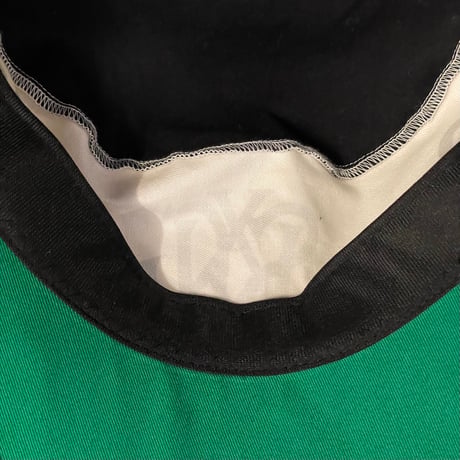 MADE IN JAPAN製 SWAGGER アーミーキャップ ホワイト×ブラック Fサイズ