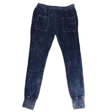 MADE IN BULGARIA製 DIESEL ベロアイージーパンツ ネイビー Mサイズ
