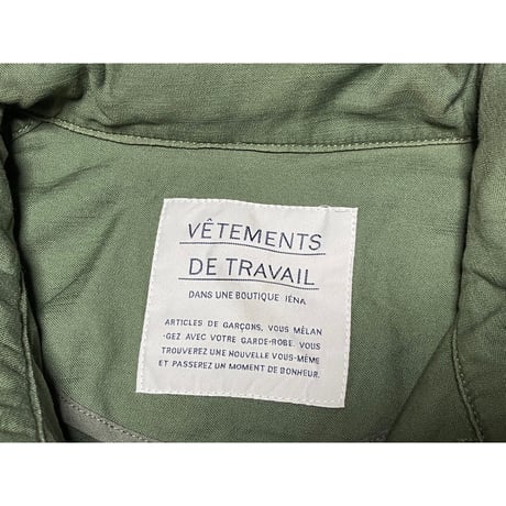 VETEMENTS DE TRAVAIL M-65型ジャケット カーキ 38サイズ