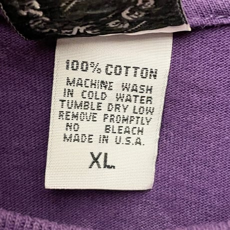 激レア MADE IN USA製 Chrome Hearts ポケット付きロゴプリントTシャツ パープル XLサイズ