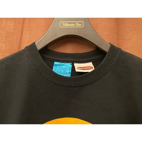 激レア MADE IN JAPAN製 SWAGGER × MASTERPIECE ダブルネームプリントTシャツ ブラック Mサイズ