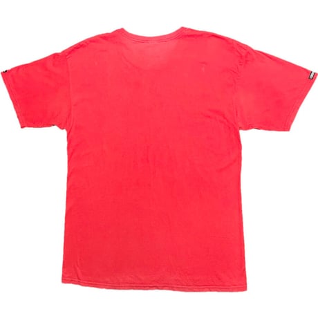 MADE IN MEXICO製 Crooks & Castles ロゴプリントTシャツ レッド Lサイズ