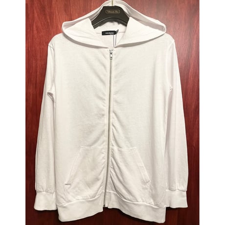 ☆タグ付き新古品☆ MADE IN USA製 CAL.Berries トライブレンドフルジップパーカー ホワイト XSサイズ