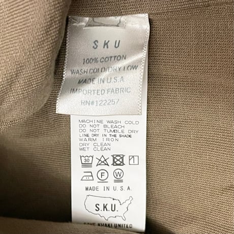 MADE IN USA製 SAVE KHAKI UNITED コットンシャツジャケット ブラウン Sサイズ