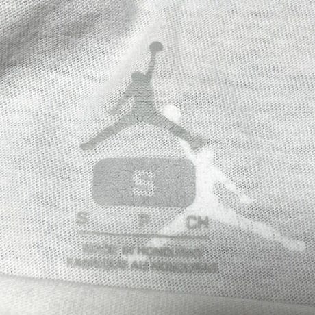 AIR JORDAN ジャンプマンロゴ フライト半袖Tシャツ ホワイト Ｓサイズ