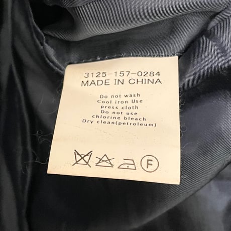 green label relaxing Loro Piana Storm System生地 ウールチェスターコート ネイビー Mサイズ