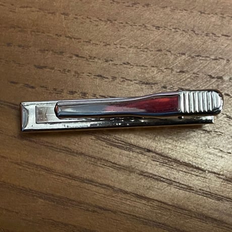 ネクタイピン付きカフスボタンセット シルバー
