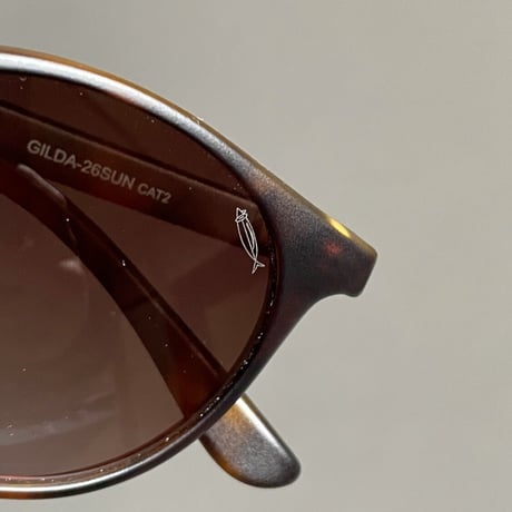 ★新品★ MADE IN ITALY製 SARAGHINA GILDA 026-SUN サングラス  ダークブラウンべっ甲柄 ブラウンレンズ