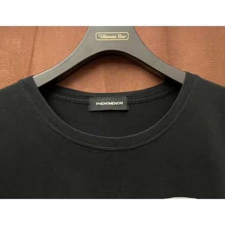 MADE IN JAPAN製 PHENOMENON 2010年AWモデル プリントTシャツ ブラック L/40サイズ