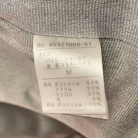 Hole Victory フルジップカーディガン レッド Mサイズ