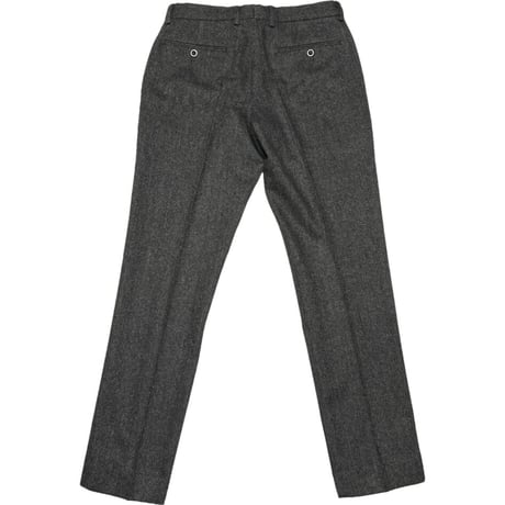 J.CREW ヘリンボーン柄ウールスラックス チャコールグレー W30-L32サイズ