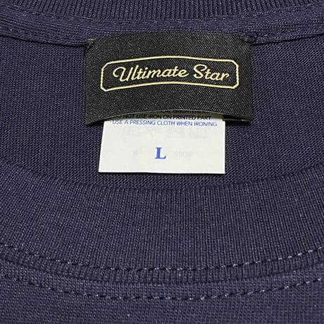 ★新品★ Ultimate Star オリジナルクルーネックTシャツ ネイビー S～XLサイズ