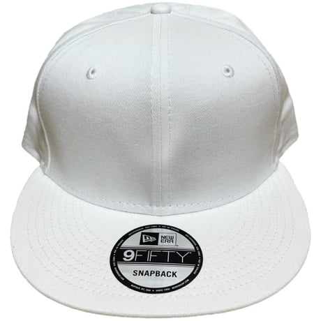 新古品 NEW ERA 9FIFTY スナップバックベースボールキャップ ホワイト Fサイズ