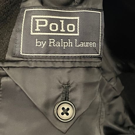MADE IN JAPAN製 Polo by Ralph Lauren ウールテーラードジャケット ブラック A7サイズ