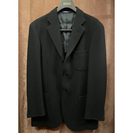 MADE IN JAPAN製 Polo by Ralph Lauren ウールテーラードジャケット ブラック A7サイズ