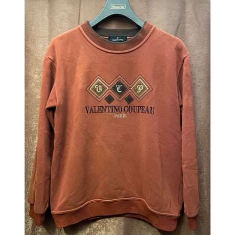 VALENTINO COUPEAU スウェットトレーナー ブラウン Mサイズ