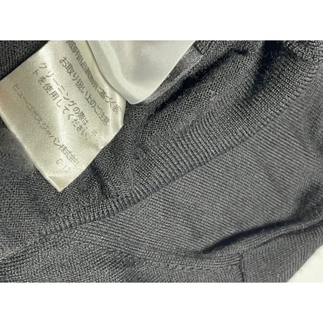 HUGO BOSS バージンウールクルーネックセーター ブラック XLサイズ