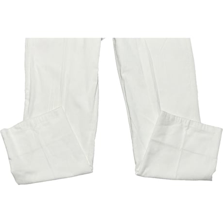 【SHIPS取り扱い】 MADE IN ITALY製 SHIPS exclusively made by Equipage コーデュロイスラックス ホワイト 46サイズ