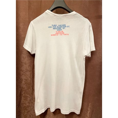MARC JACOBS TOKYO × NEWYORK プリントTシャツ ホワイト Sサイズ