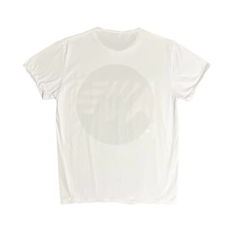 ★新品★ MADE IN ITALY製 MAGLIA 2024年SSモデル「PACE」ロゴプリントクルーネックTシャツ ホワイト S～Lサイズ