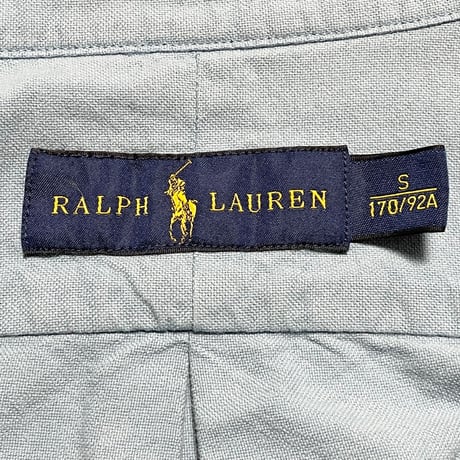 Ralph Lauren 長袖ボタンダウンシャツ サックス Sサイズ