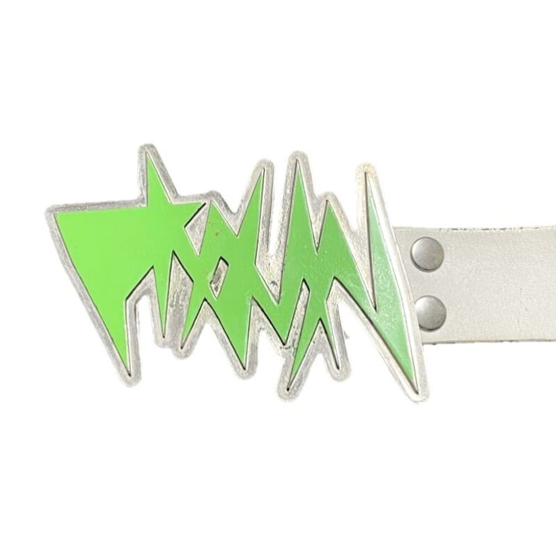 PHENOMENON レザーベルト PHENOMENON バックル付きレザーベルト ホワイト | Ultimate Star