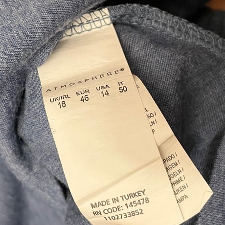 Harry Potter 海外モデルプリントTシャツ ネイビー 46サイズ
