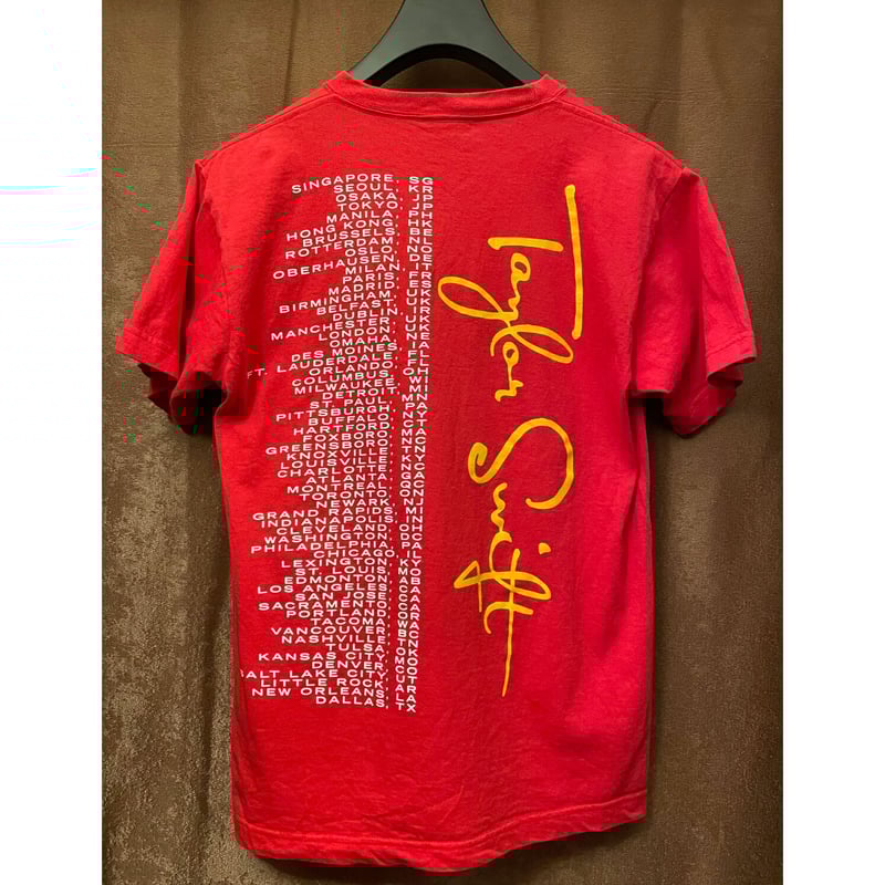 Taylor Swift Speak Now バンドTシャツ SHOOTボディ レッド Sサイ Taylor Swift Speak Now バンドTシャツ SHOOTボディ レッド Sサイ