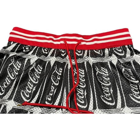 JOYRICH × Coca-Cola Wネームジャージハーフパンツ ブラック Mサイズ
