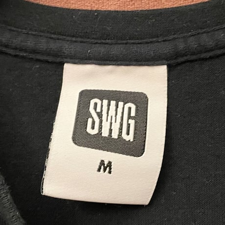 MADE IN JAPAN製 SWAGGER ひまわりプリントTシャツ ブラック Mサイズ