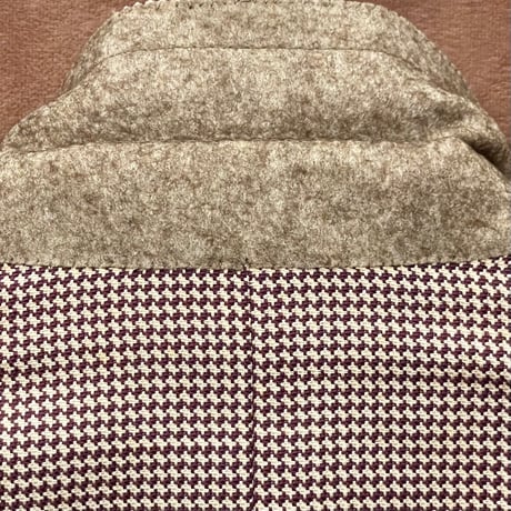 ☆タグ付き新古品☆ 極上品 MADE IN ITALY製 ROMAN STYLE by Brioni ジャガード織り シルクテーラードジャケット ブラウン 46サイズ