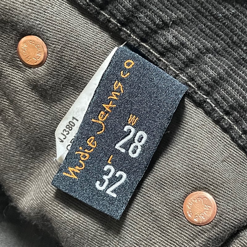 MADE IN ITALY製 nudie Jeans オーガニックコットンコーデュロイ