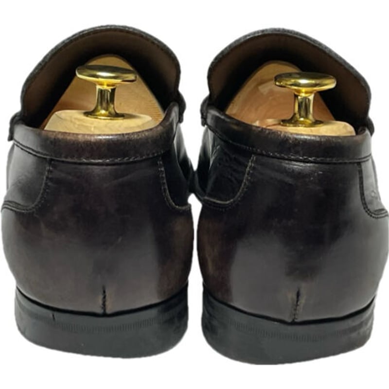 MADE IN ITALY製 Salvatore Ferragamo ホースビットローファー