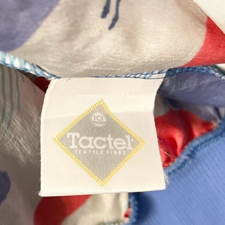 MADE IN DENMARK製 ibo design Tactel生地ナイロンフルジップジャケット ホワイト×ライトパープル 48サイズ